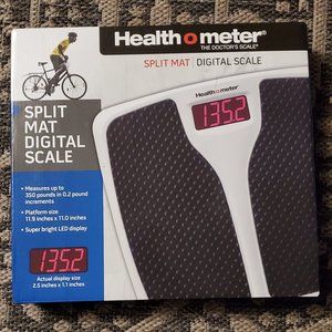 Health O Meter Split Mat Digital Scale